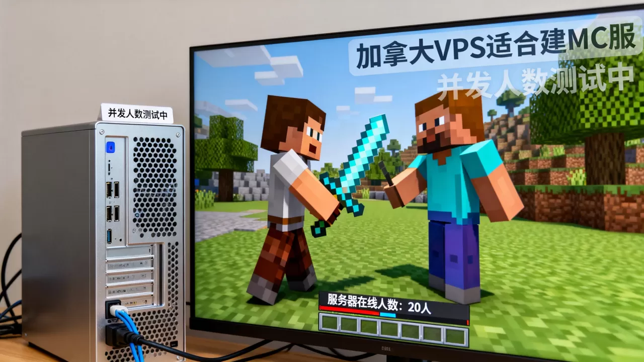 加拿大VPS搭建Minecraft服务器能带多少人？加拿大VPS适合建MC服吗