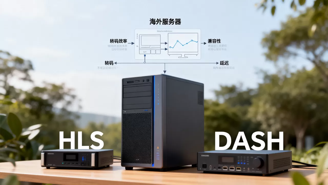 海外服务器视频转码选HLS还是DASH?流媒体协议优缺点对比 海外服务器视频转码选HLS还是DASH?流媒体协议优缺点对比