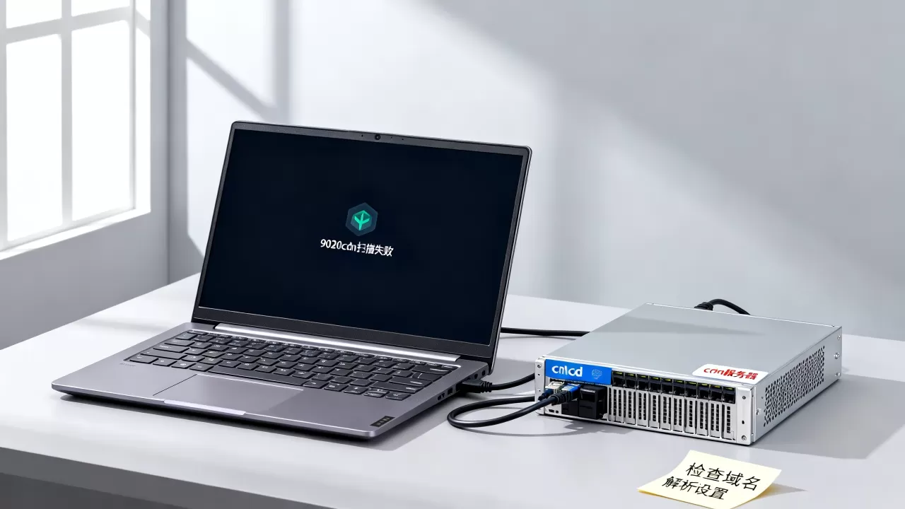 9020cdn为什么不能扫描？cdn无法解析域名怎么办