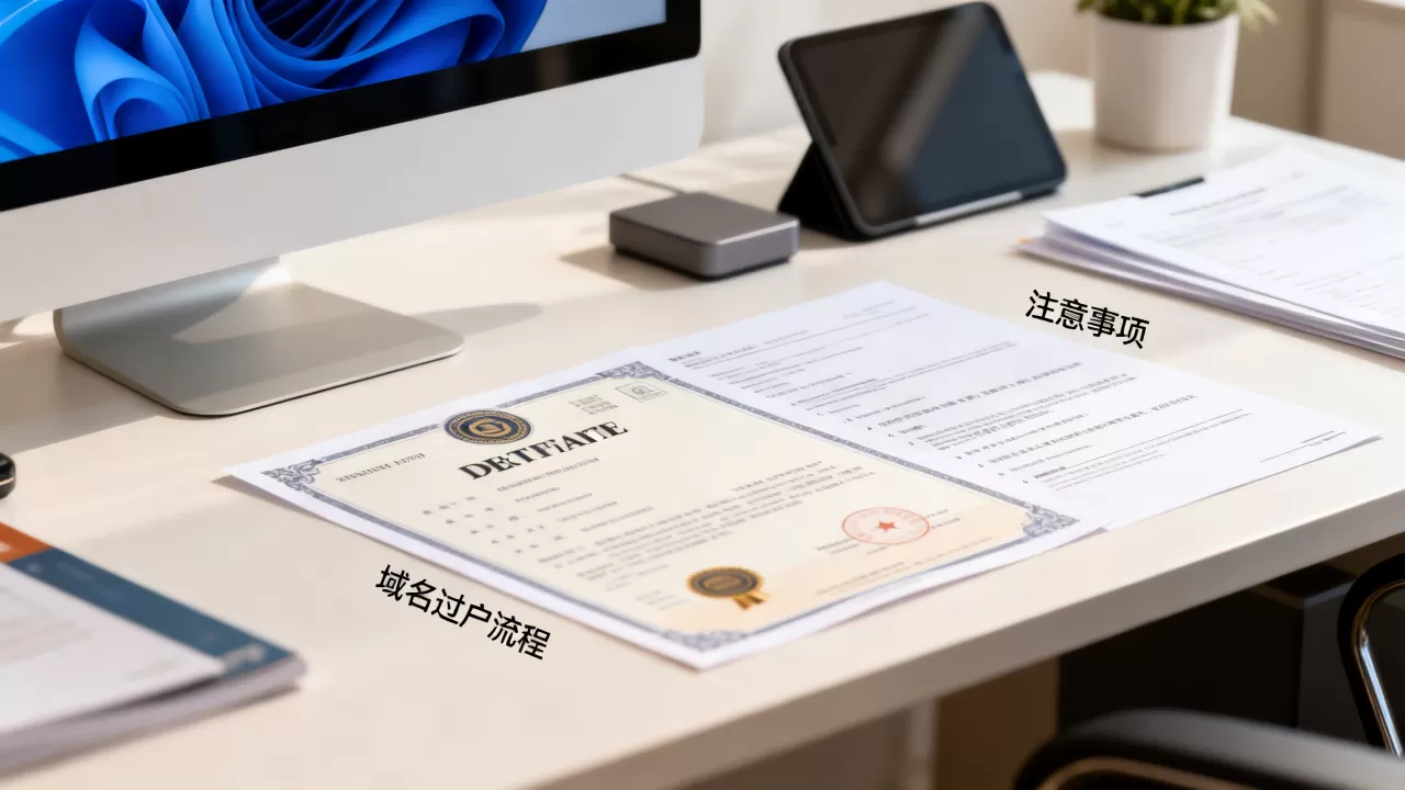 个人申请域名可否转让？域名过户流程及注意事项