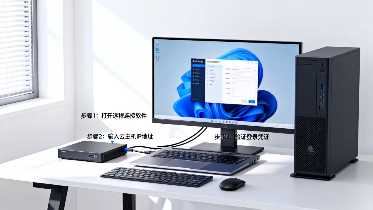 个人电脑如何连接到我的云主机?远程连接云主机的详细教程 个人电脑如何连接到我的云主机?远程连接云主机的详细教程