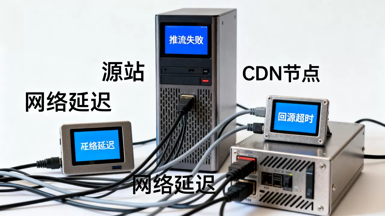 源站推流到CDN为何失败？CDN节点回源超时怎么解决