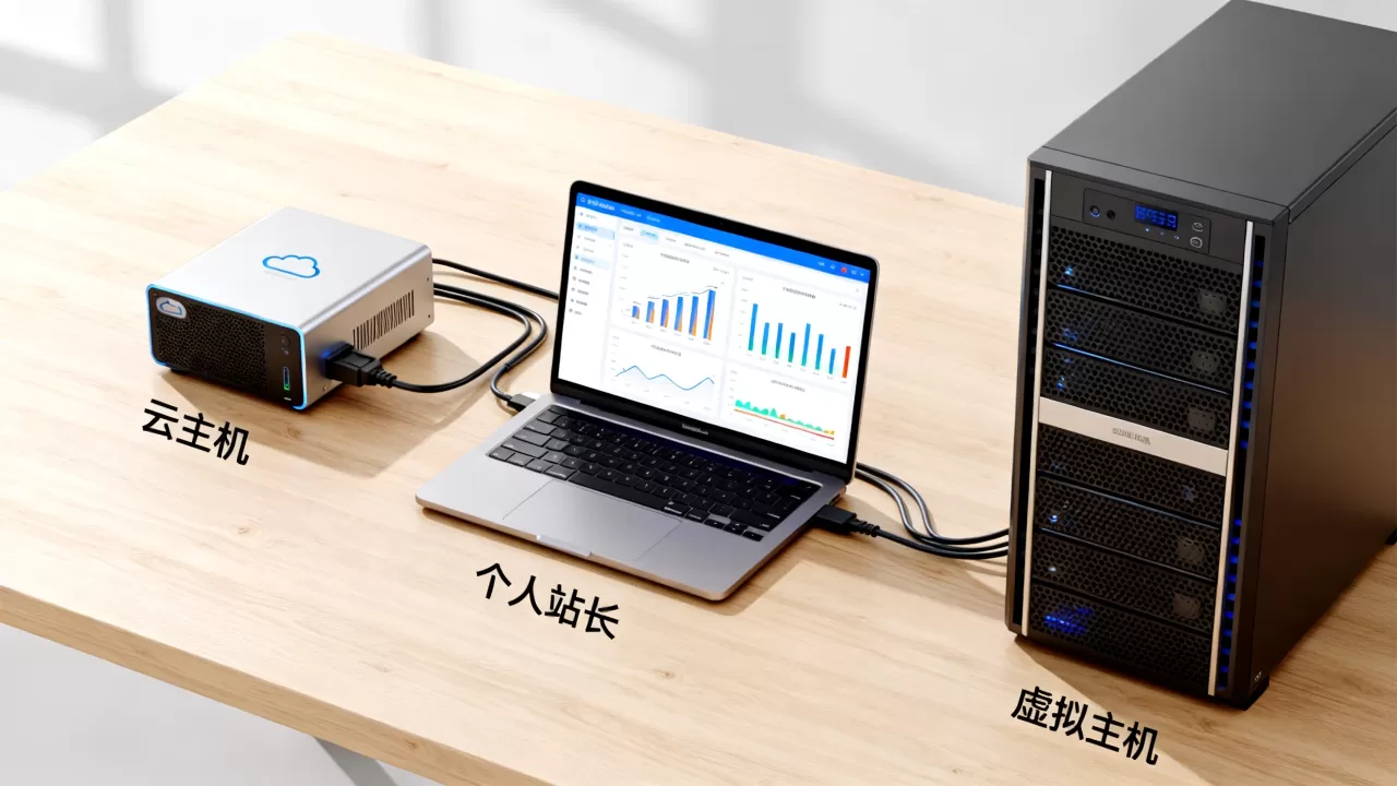 个人站长适合使用云主机吗，云主机和虚拟主机哪个更划算
