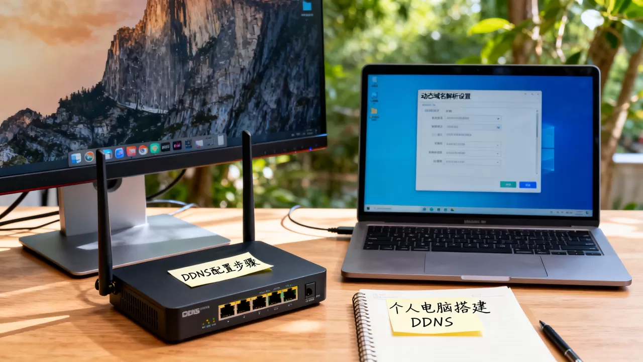 个人电脑如何搭建动态域名解析?DDNS动态域名解析怎么设置 个人电脑如何搭建动态域名解析?DDNS动态域名解析怎么设置
