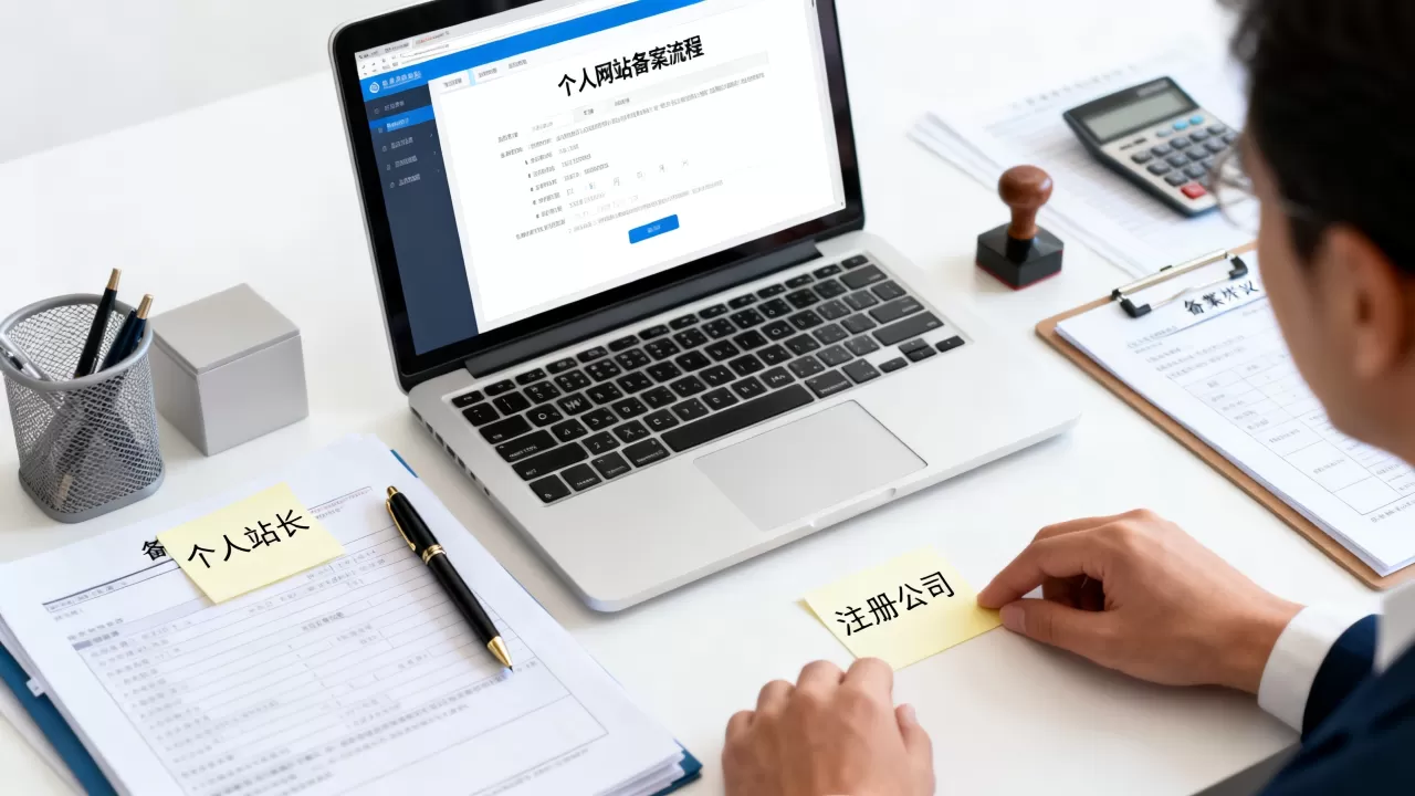 个人站长网站需要注册公司吗？个人网站不注册公司怎么备案