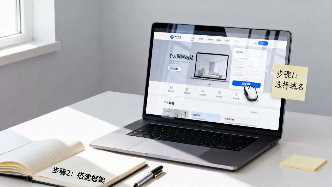 个人网站主页怎么设计？零基础建站教程