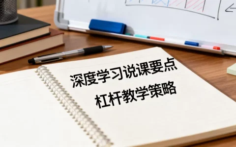杠杆深度学习说课到底怎么讲？深度学习说课稿模板