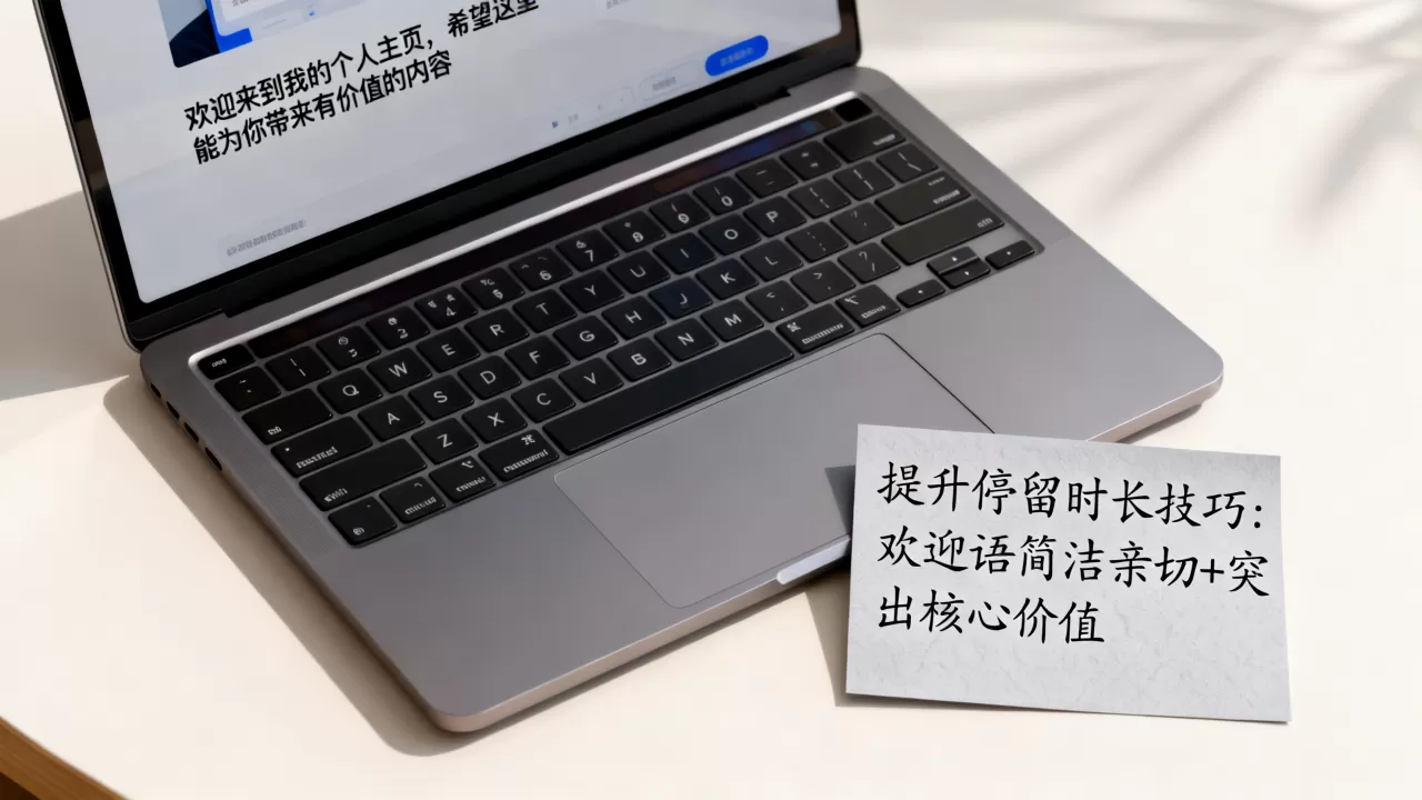 个人网站主页欢迎语怎么写?如何设置才能提升用户停留时长 个人网站主页欢迎语怎么写?如何设置才能提升用户停留时长