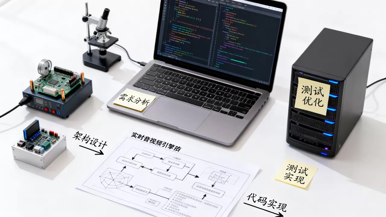 构建实时音视频引擎难吗？实时音视频引擎开发流程