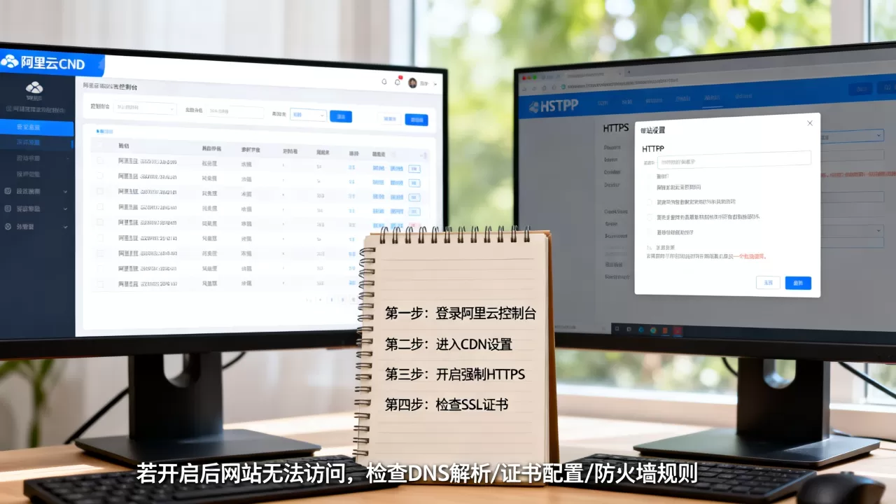 阿里云CDN强制HTTPS怎么设置?开启HTTPS后网站打不开怎么办 阿里云CDN强制HTTPS怎么设置?开启HTTPS后网站打不开怎么办