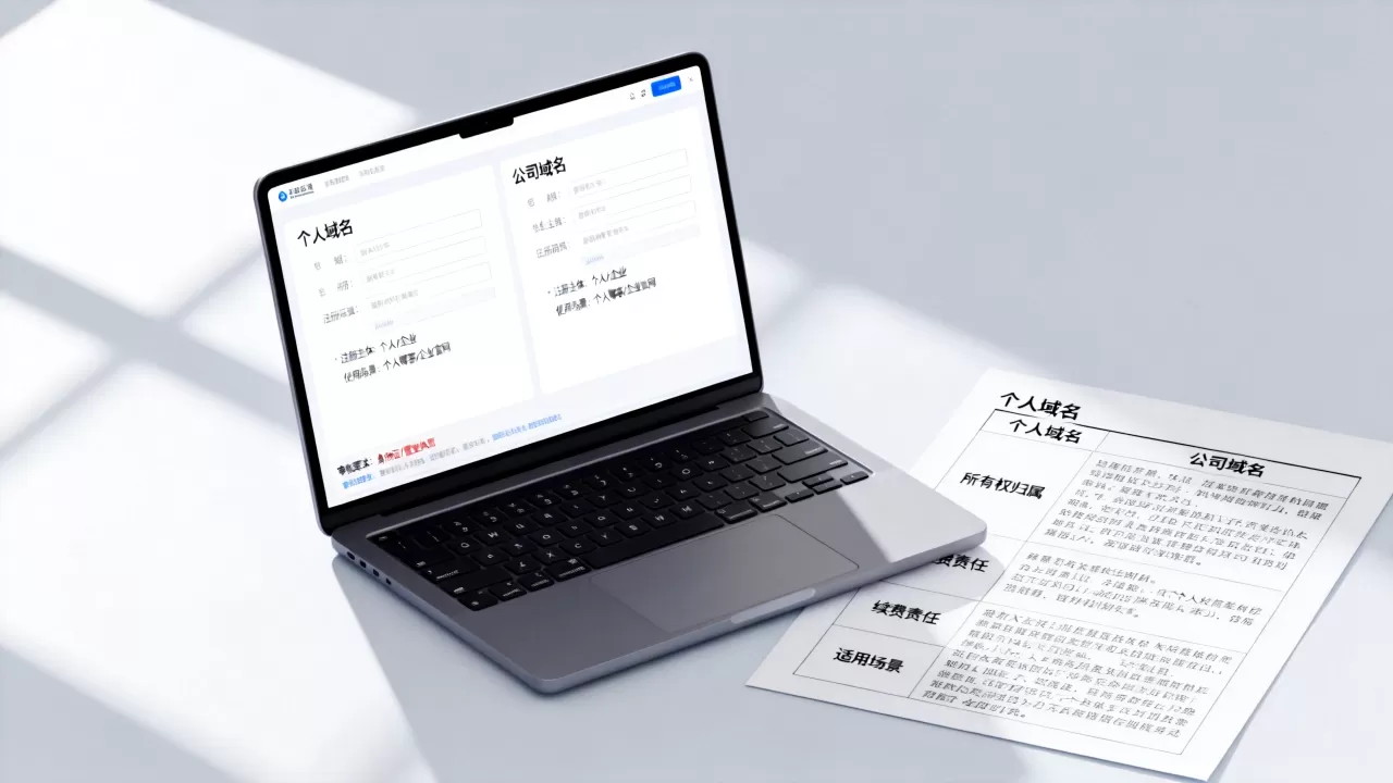 个人域名和公司域名有啥区别?个人域名和企业域名哪个好 个人域名和公司域名有啥区别?个人域名和企业域名哪个好