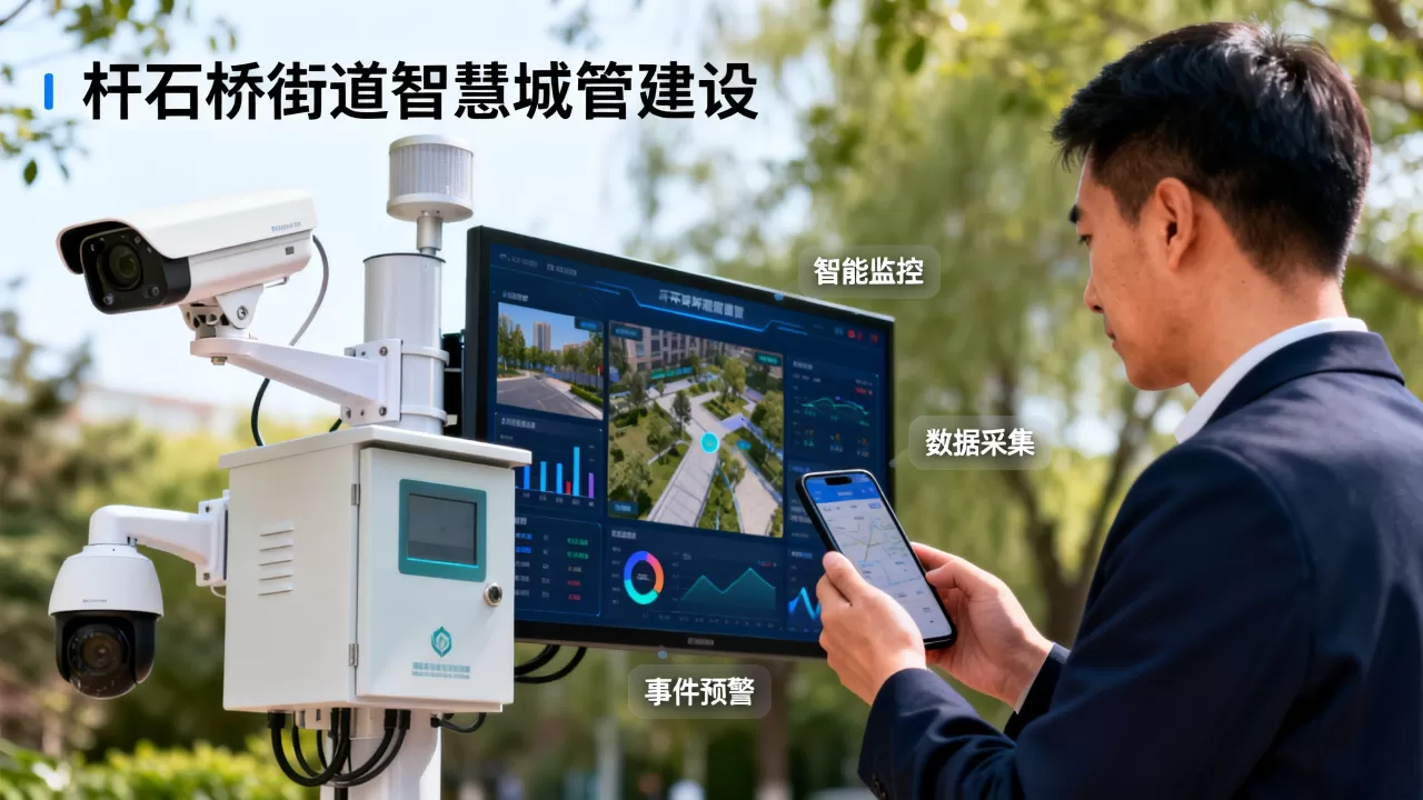 杆石桥街道如何打造智慧城管？智慧城管建设有哪些具体举措