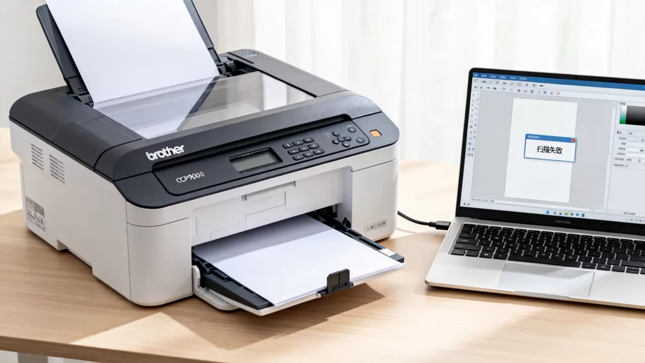 brotherdcp9020cdn扫描失败怎么解决?打印机扫描不了电脑 brotherdcp9020cdn扫描失败怎么解决?打印机扫描不了电脑