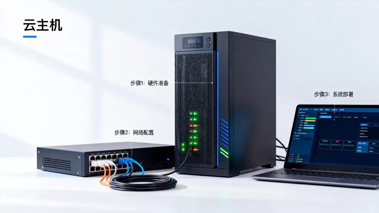 如何构建云主机服务？云主机搭建流程详解