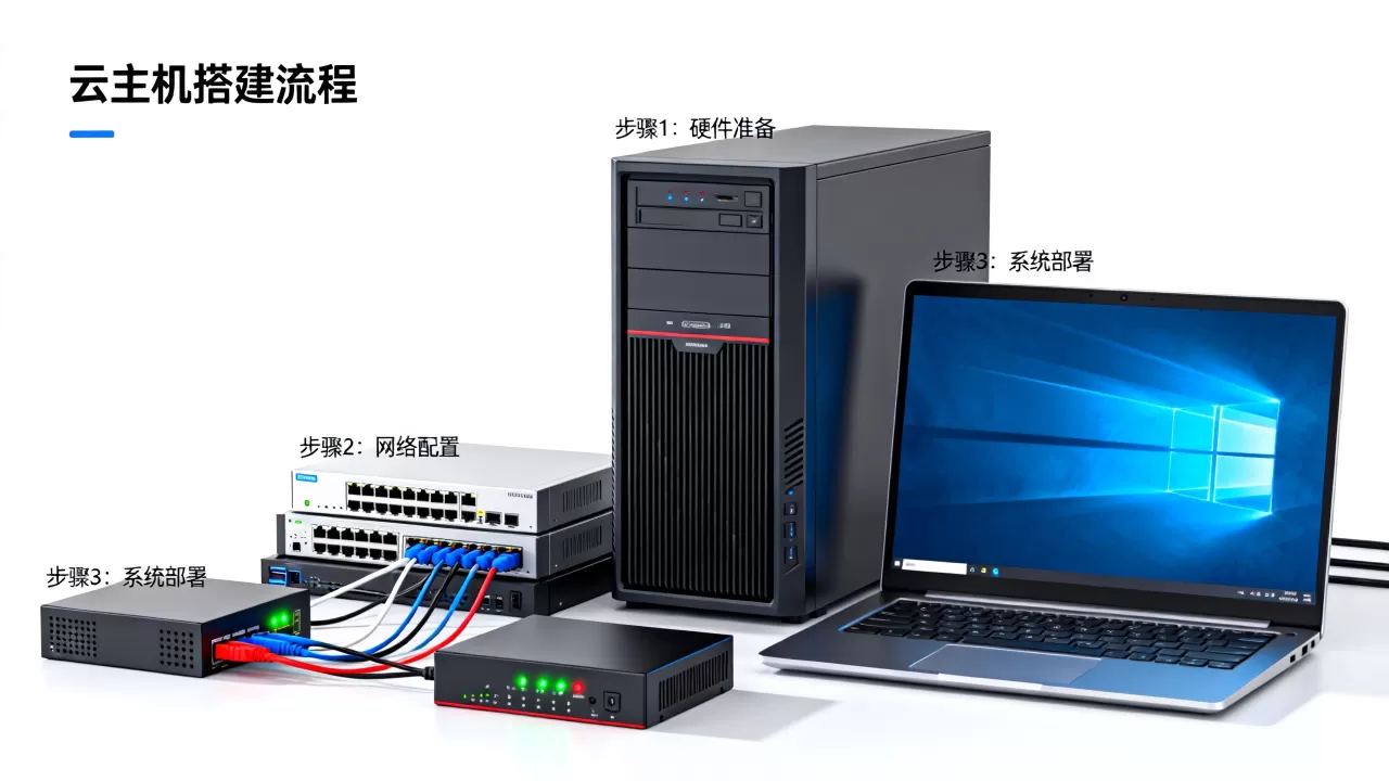 如何构建云主机服务？云主机搭建流程详解