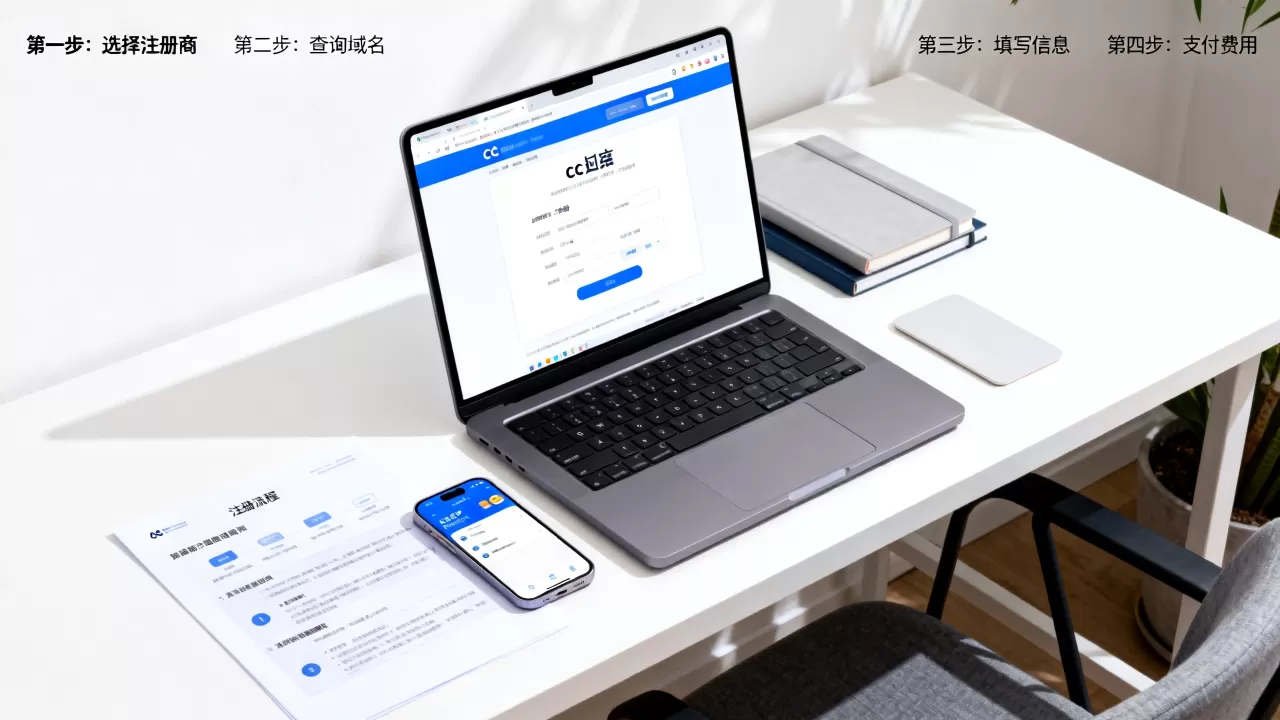 个人如何申请cc域名？cc域名注册流程及费用详解