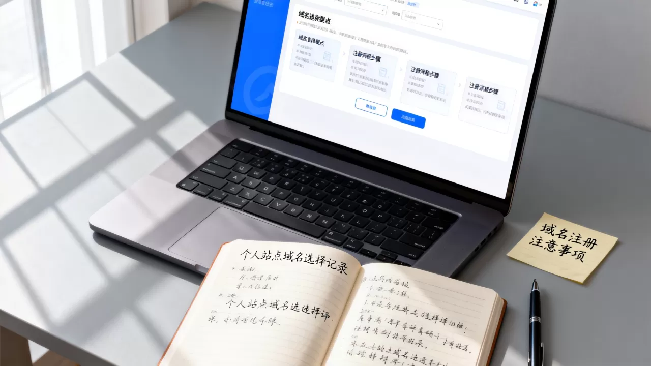 个人站点域名怎么选?个人网站域名注册流程 个人站点域名怎么选?个人网站域名注册流程