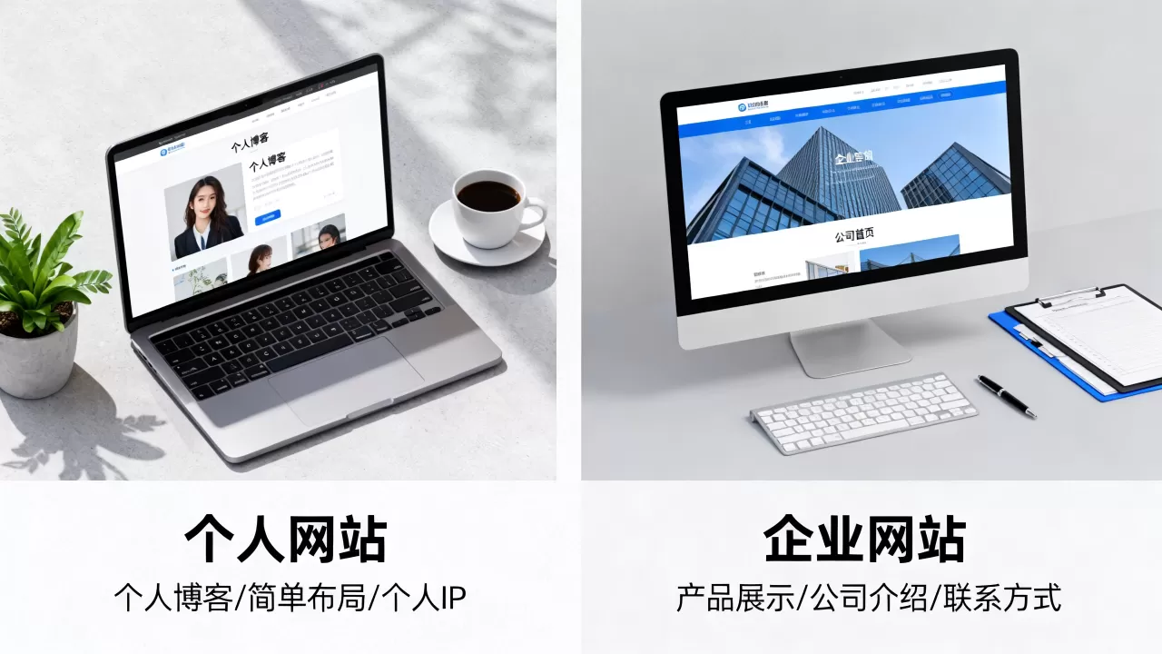 个人网站和企业网站有什么区别?企业网站和个人网站的区别 个人网站和企业网站有什么区别?企业网站和个人网站的区别