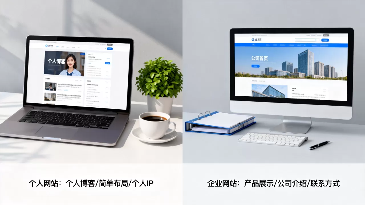 个人网站和企业网站有什么区别?企业网站和个人网站的区别 个人网站和企业网站有什么区别?企业网站和个人网站的区别
