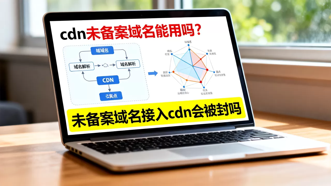 cdn未备案域名能用吗？未备案域名接入cdn会被封吗
