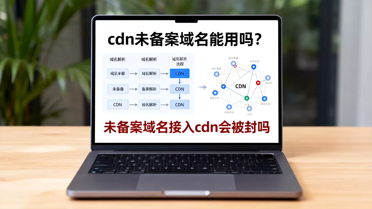 cdn未备案域名能用吗？未备案域名接入cdn会被封吗