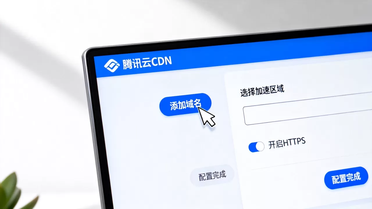 腾讯怎么加cdn？腾讯云CDN配置教程