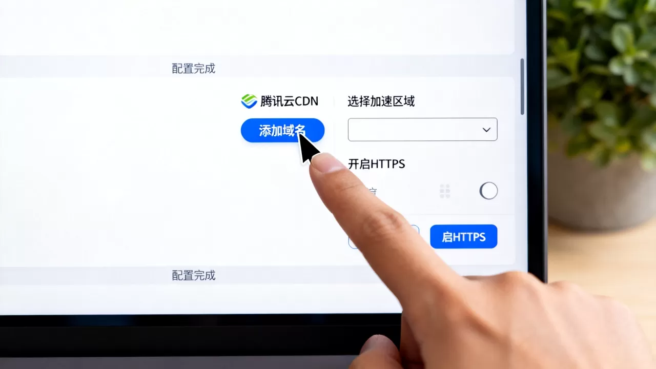 腾讯怎么加cdn？腾讯云CDN配置教程