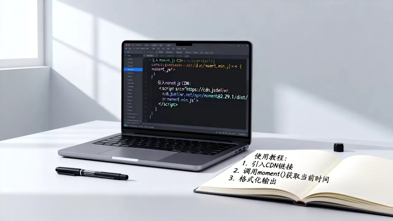 moment.js cdn怎么引入？moment.js使用教程