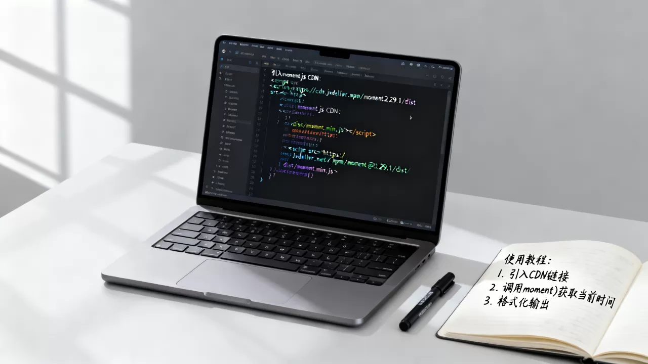 moment.js cdn怎么引入？moment.js使用教程