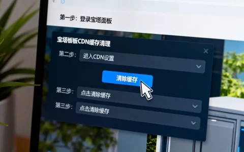 宝塔CDN缓存怎么清除？宝塔面板CDN缓存清理方法