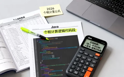 个人税率税表java怎么用？2026最新个税计算公式