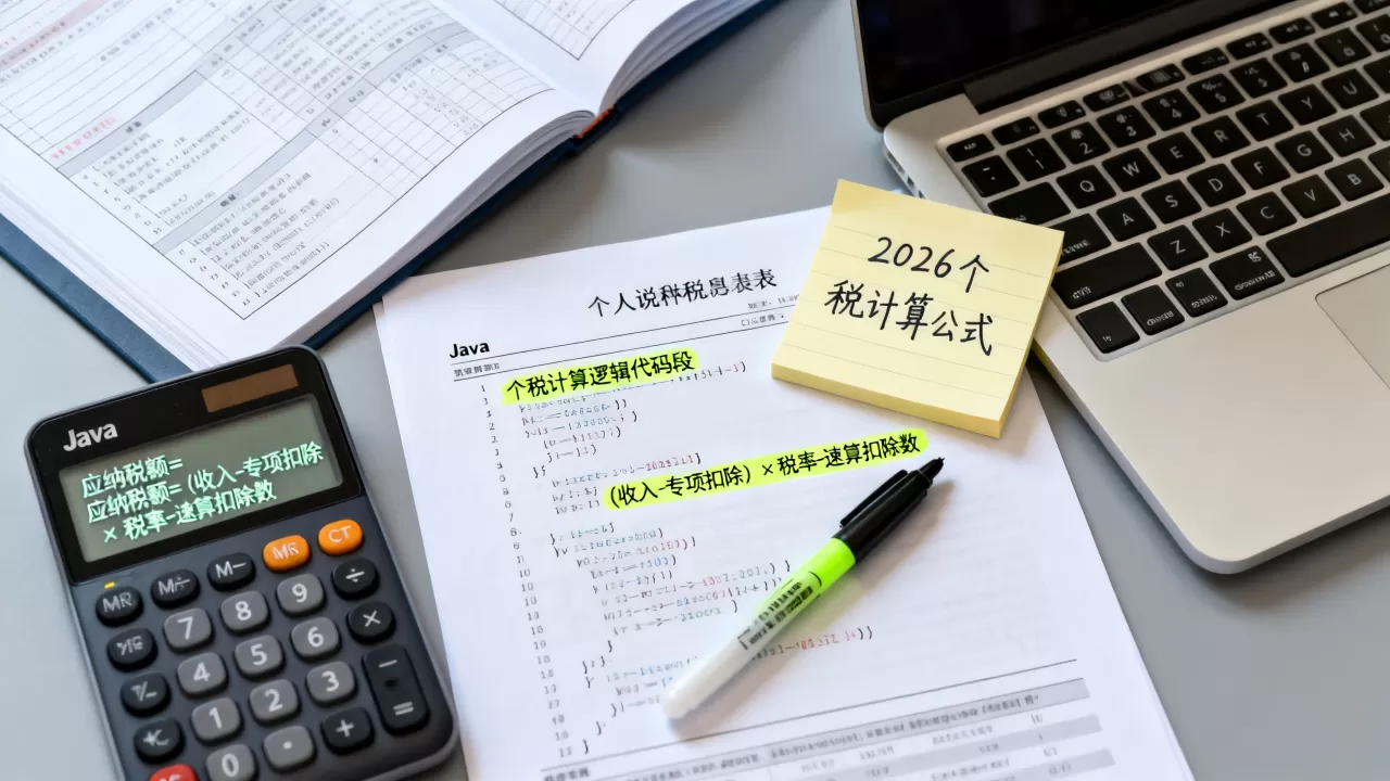 个人税率税表java怎么用?2026最新个税计算公式 个人税率税表java怎么用?2026最新个税计算公式