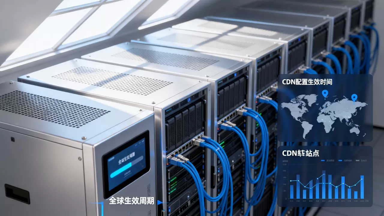 开通CDN需要多久才能生效?CDN配置生效后多久全球生效 开通CDN需要多久才能生效?CDN配置生效后多久全球生效