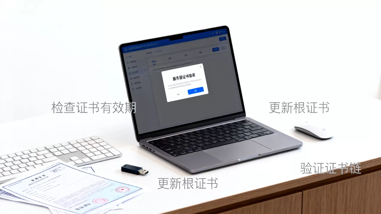 服务器证书错误怎么解决？如何修复系统证书错误