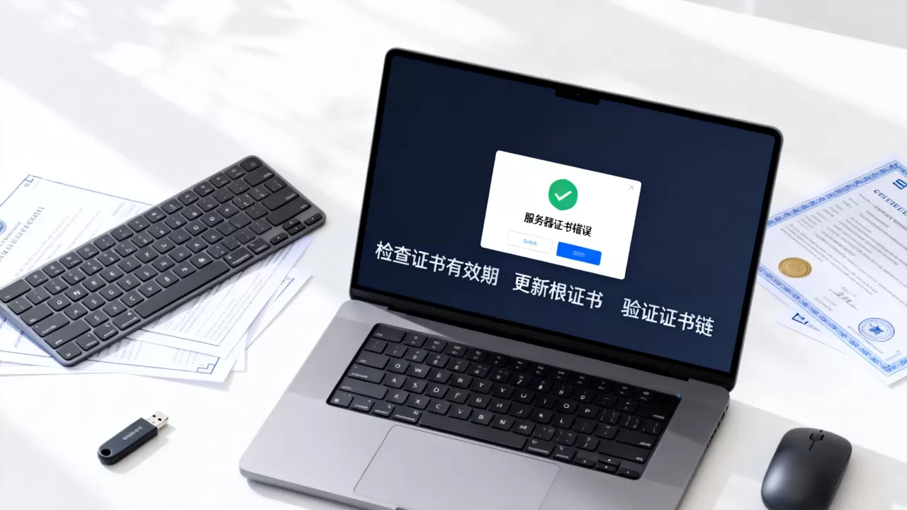 服务器证书错误怎么解决？如何修复系统证书错误