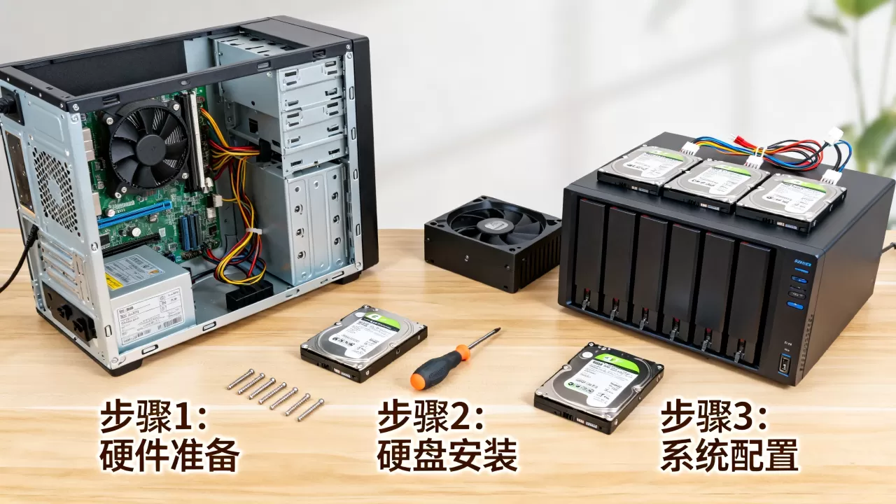 个人电脑改存储服务器可行吗？闲置电脑变NAS教程