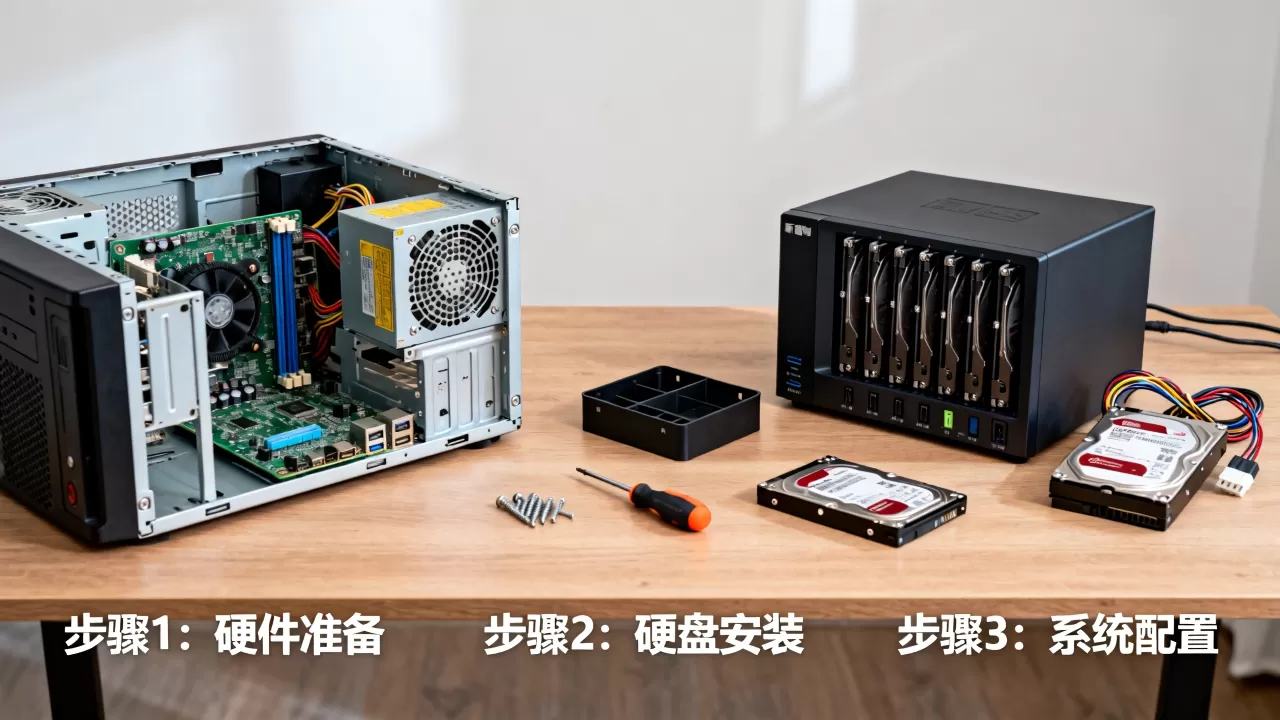 个人电脑改存储服务器可行吗？闲置电脑变NAS教程