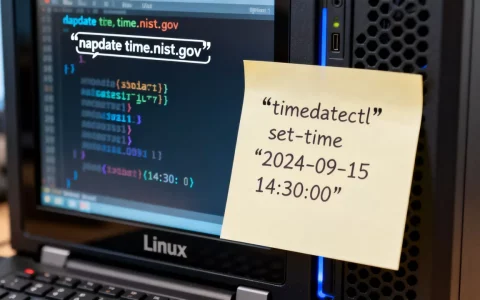服务器时间不准怎么改？linux服务器时间同步命令