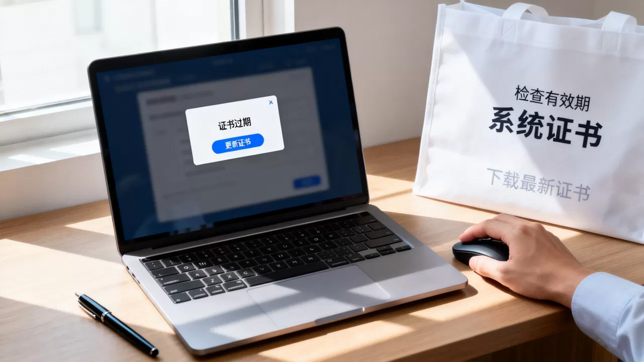 更新系统证书失败怎么办？系统证书过期怎么更新