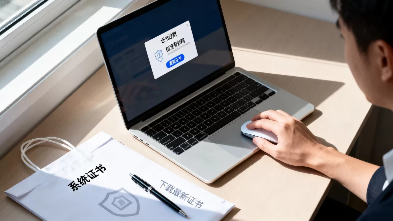 更新系统证书失败怎么办？系统证书过期怎么更新