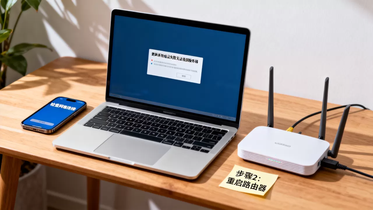 更新系统验证失败无法连接服务器怎么办？系统更新验证失败解决方法