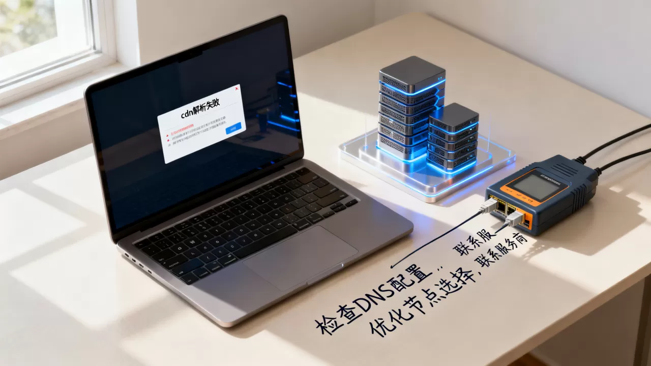 定向流量cdn解析失败怎么办？cdn加速解析慢怎么解决