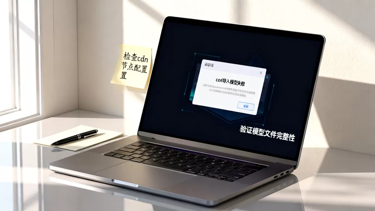 cdn导入模型失败怎么办?cdn模型导入报错解决方法 cdn导入模型失败怎么办?cdn模型导入报错解决方法
