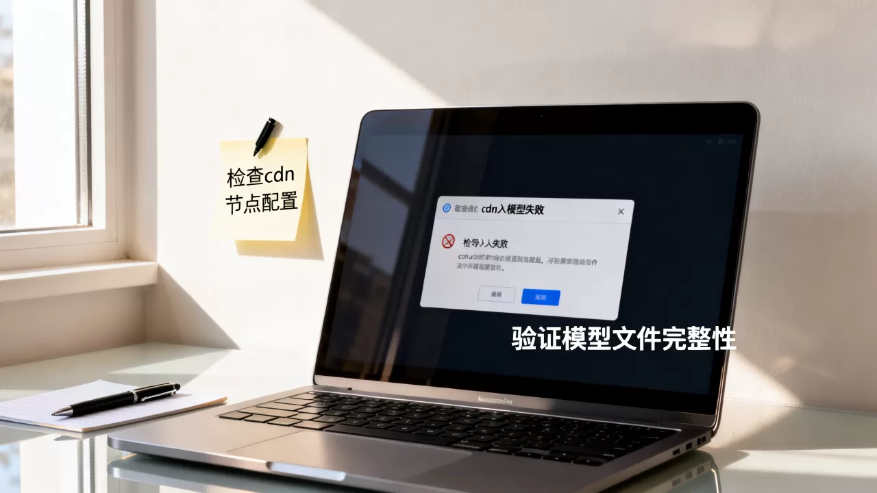 cdn导入模型失败怎么办?cdn模型导入报错解决方法 cdn导入模型失败怎么办?cdn模型导入报错解决方法