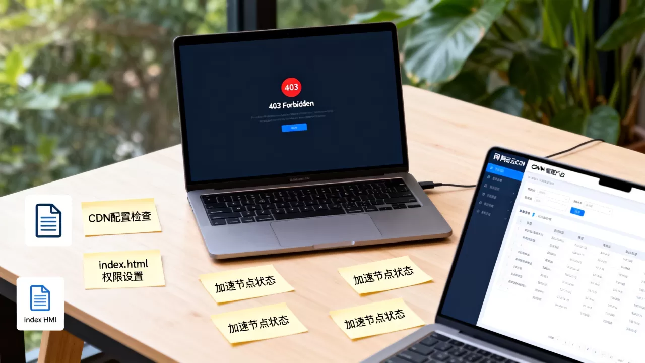 阿里云CDN index.html打不开怎么办？cdn加速后首页显示403