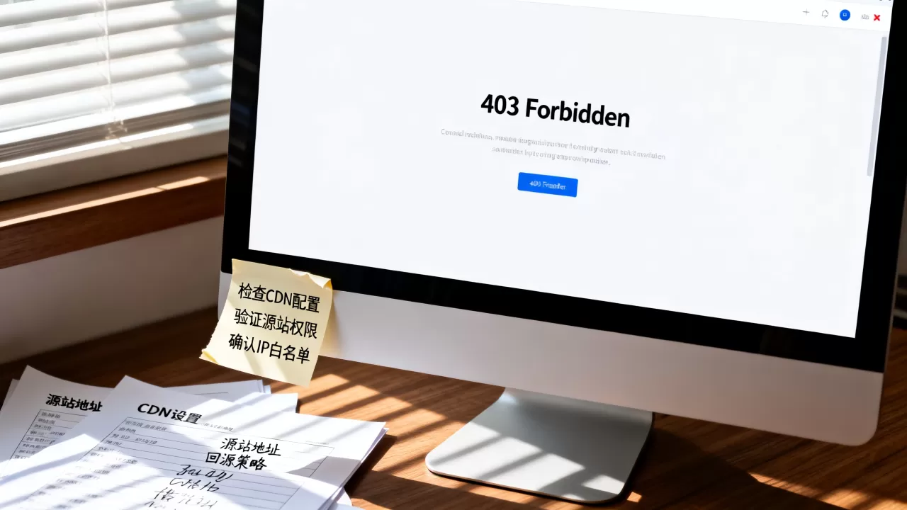 阿里云CDN报403错误怎么解决？cdn 403 forbidden解决方法
