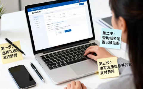 个人注册网站域名怎么注册？域名注册流程及注意事项