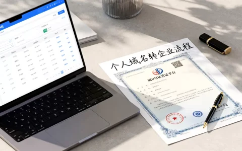 个人域名如何转企业？个人域名转企业域名流程