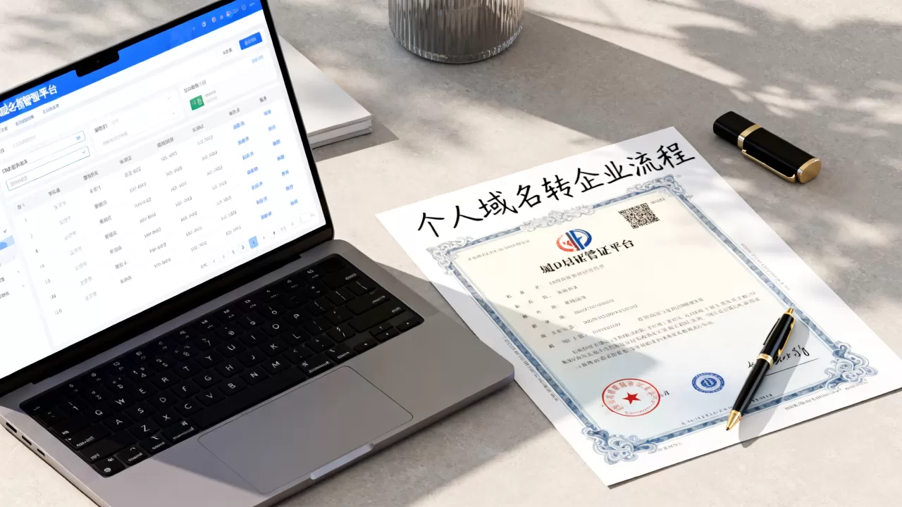 个人域名如何转企业？个人域名转企业域名流程