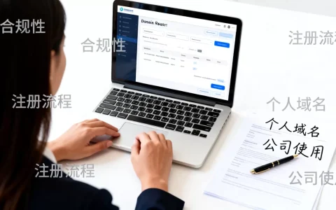 个人域名给公司用合规吗？个人域名可以注册公司网站吗